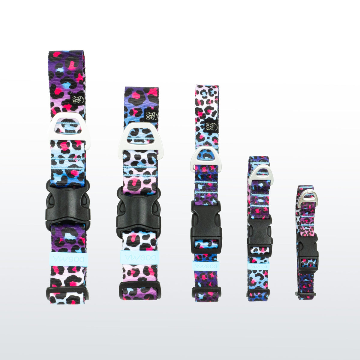 Dog Collar Crazy Leopard