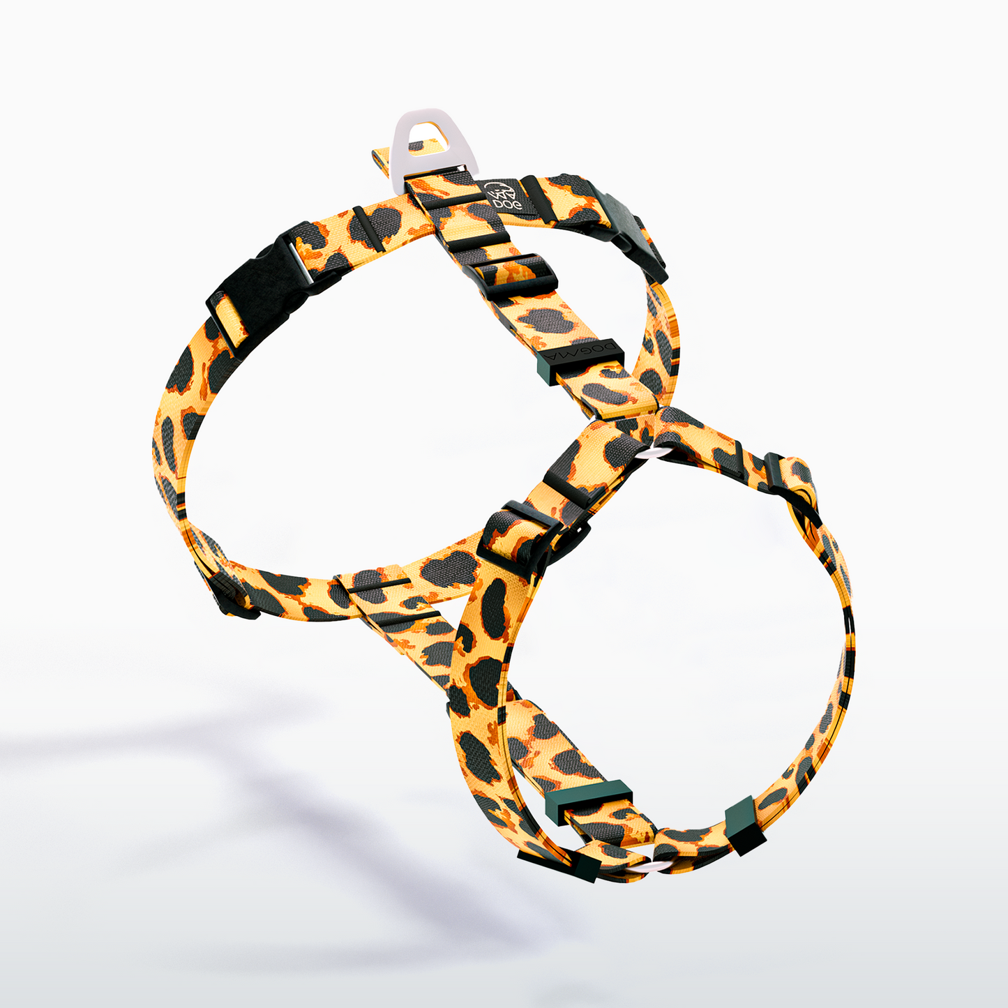 Y-Harness Classic Cheetah - Anatomical Dog Harness