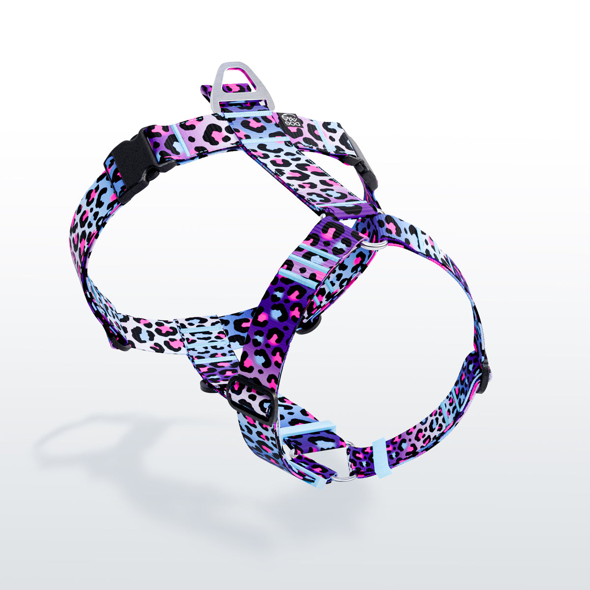 Crazy Leopard XL anatomical Y-harness with 38 mm webbing