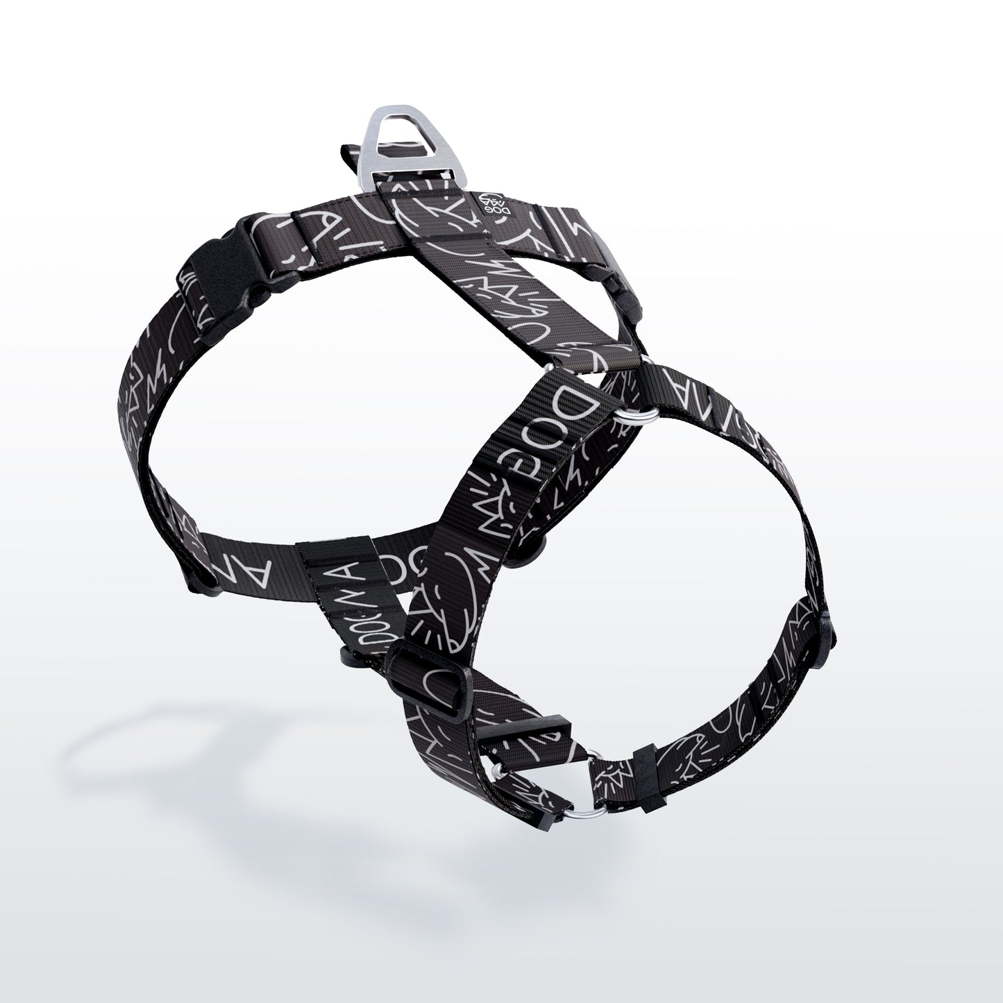 Y-Harness Dark Mode- Anatomical Dog Harness