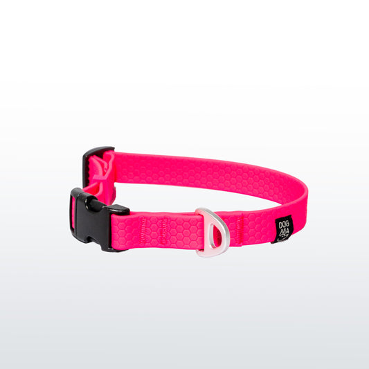 Waterproof Hexa collar - Pink