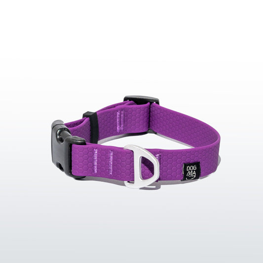 Waterproof Hexa collar - Purple