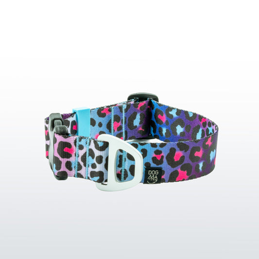 Dog Collar Crazy Leopard