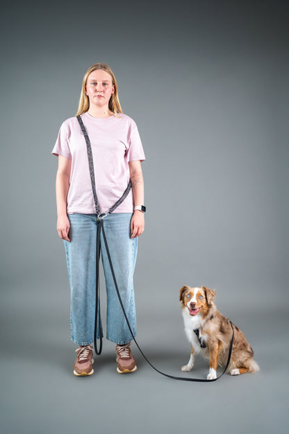 Hands-Free Hybrid Leash - Dark Mode