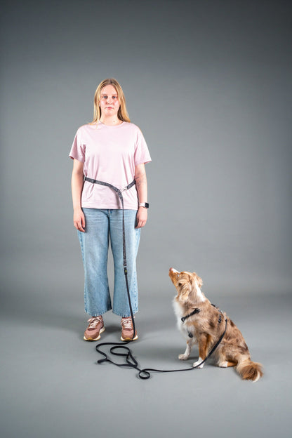 Hands-Free Hybrid Leash - Dark Mode