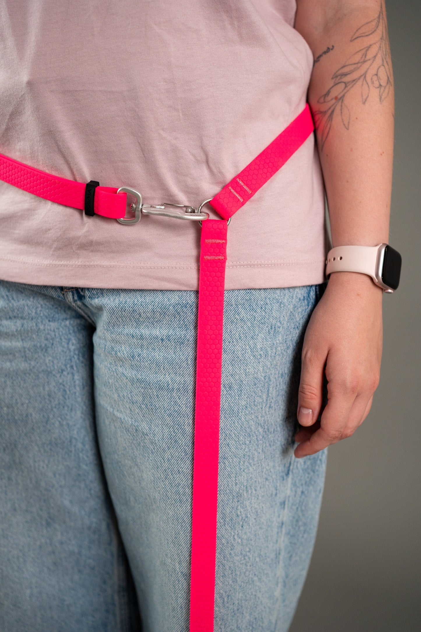 Hands-Free Hexa Leash - Pink