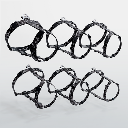 Y-Harness Dark Mode- Anatomical Dog Harness