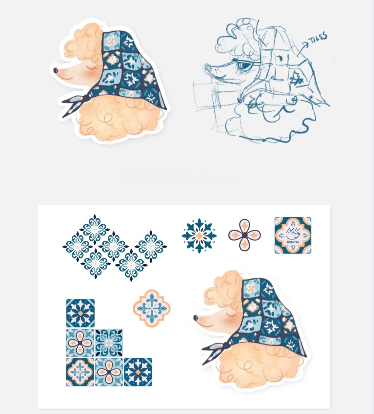 Materials used to make DOGMA dog gear
