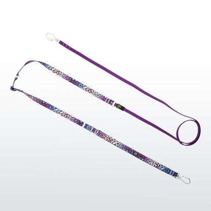 Hands-Free Hybrid Leash - Crazy Leopard